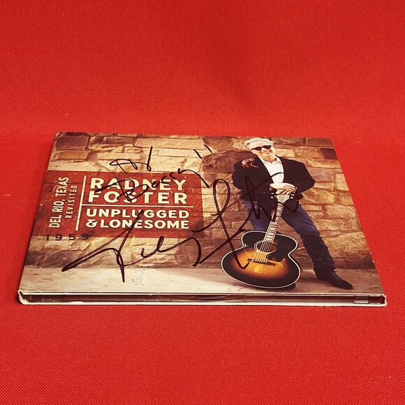 Radney Foster Unplugged & Lonesome CD 2012 Signed - Picture 3 of 9